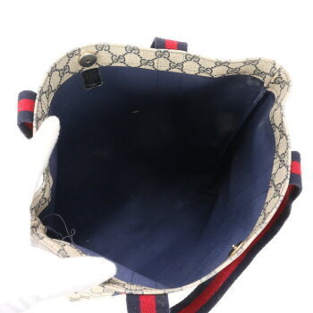 Gucci GG Supreme Sherry Line tote bag shoulder business - Picture 12 of 13